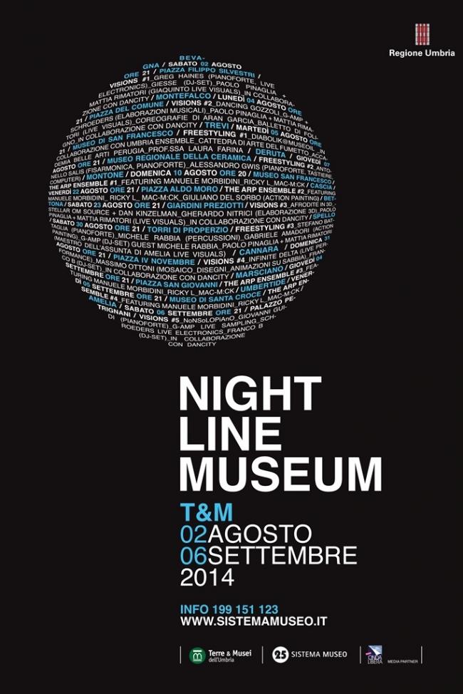 Night Line Museum è un progetto curato dal circuito museale Terre & Musei